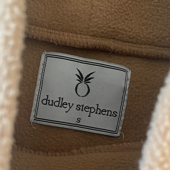 Dudley Stephens Camel Fleece High Neck Pullover - Picture 2 of 2